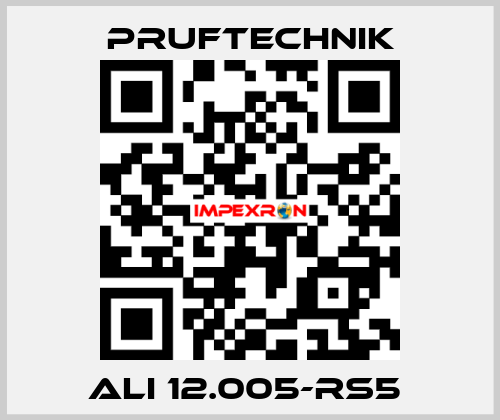 ALI 12.005-RS5  Pruftechnik