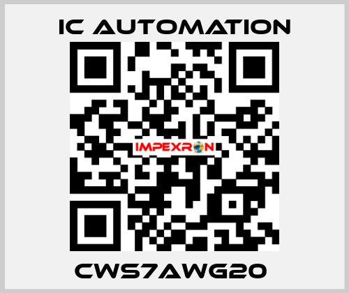 CWS7AWG20  ic automation