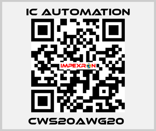 CWS20AWG20  ic automation