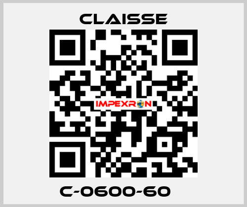 C-0600-60    Claisse