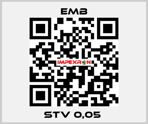 STV 0,05  Emb