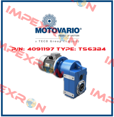 P/N: 4091197 Type: TS63B4 Motovario