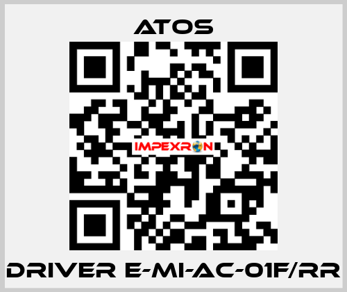 Driver E-MI-AC-01F/RR Atos