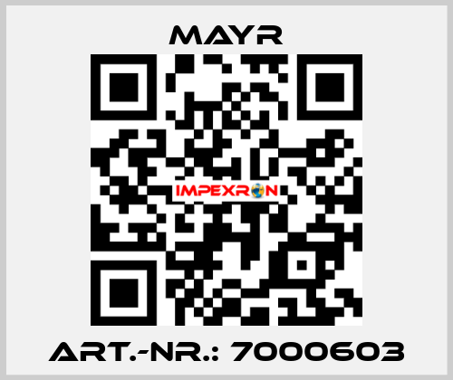 ART.-NR.: 7000603 Mayr