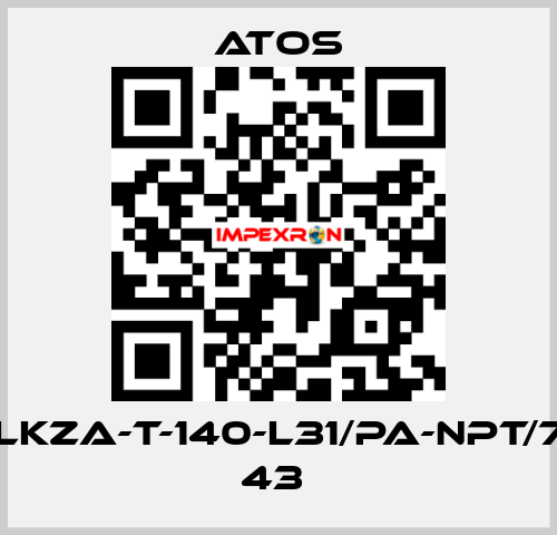 DLKZA-T-140-L31/PA-NPT/7C 43  Atos