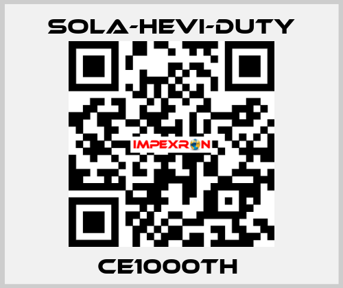 CE1000TH  Sola-Hevi-Duty