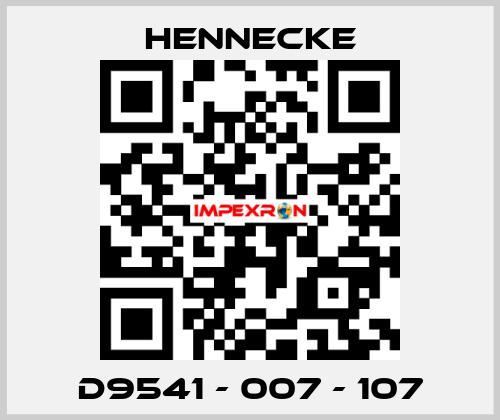 D9541 - 007 - 107 Hennecke