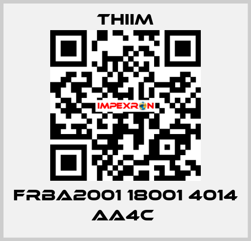 FRBA2001 18001 4014 AA4C  Thiim