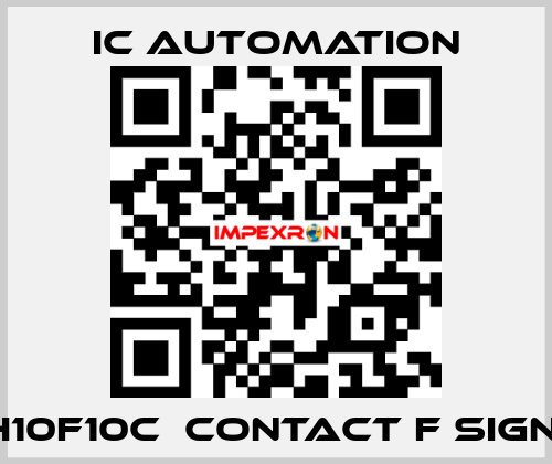 H10F10C  Contact F sign  ic automation