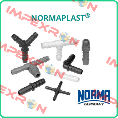 KUNSTSTOFF-VERBINDUNGSTEIL GES 06 R 1/8"  NORMAPLAST