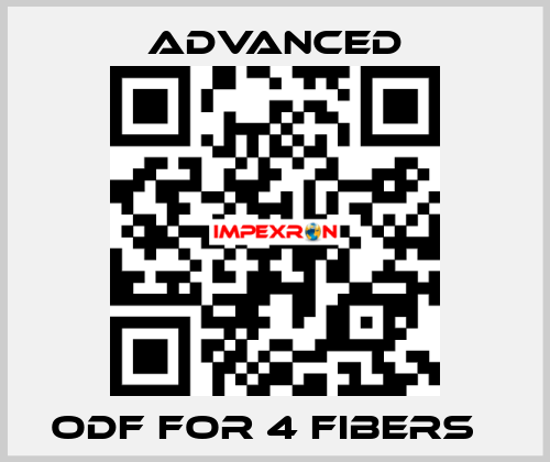 ODF for 4 fibers   Advanced