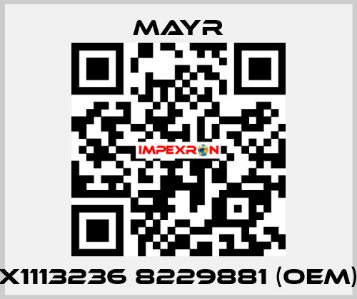 X1113236 8229881 (OEM) Mayr