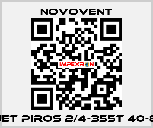 JET PIROS 2/4-355T 40-8 Novovent