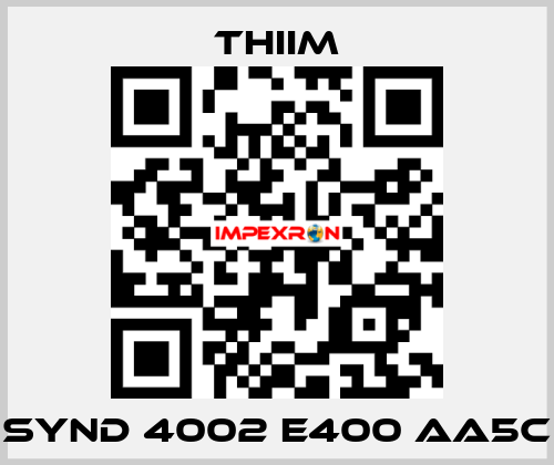 SYND 4002 E400 AA5C Thiim