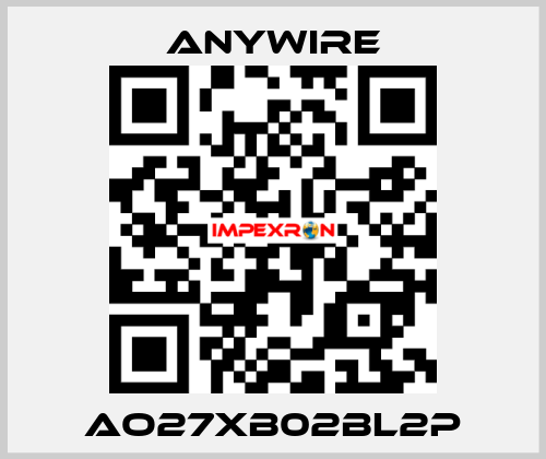 AO27XB02BL2P Anywire