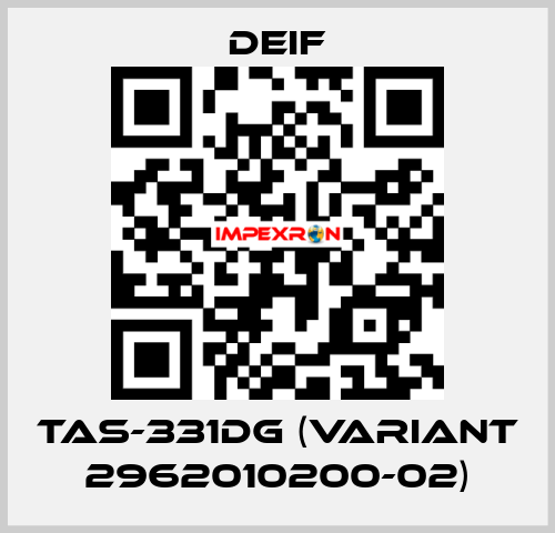 TAS-331DG (Variant 2962010200-02) Deif