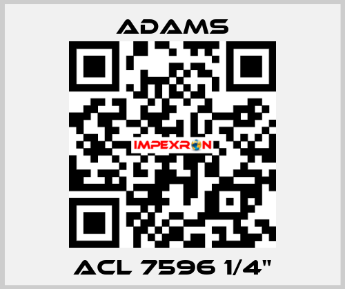 ACL 7596 1/4" ADAMS