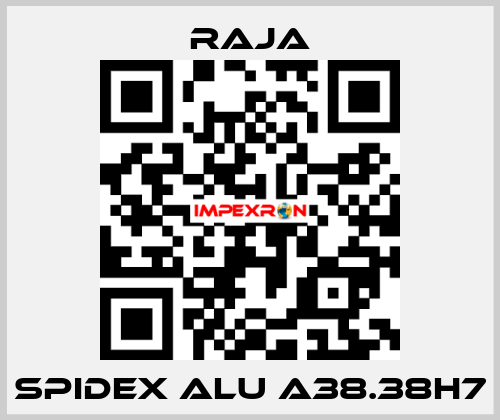 SPIDEX ALU A38.38H7 Raja