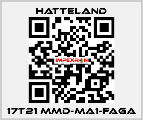 17T21 MMD-MA1-FAGA HATTELAND