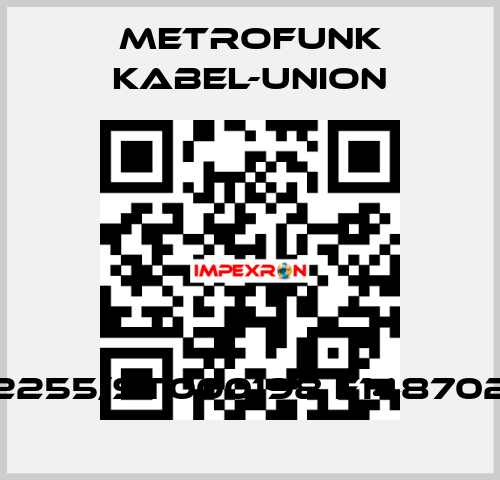 2255/ST000198 E148702 METROFUNK KABEL-UNION