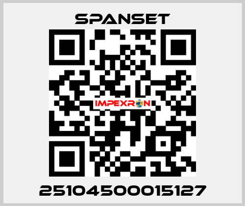 25104500015127 SpanSet