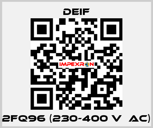 2FQ96 (230-400 V  AC) Deif