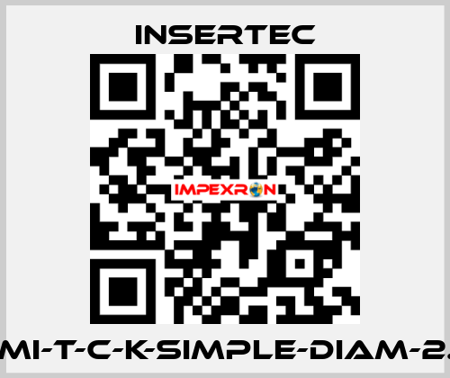 UMI-T-C-K-SIMPLE-DIAM-2.5 Insertec