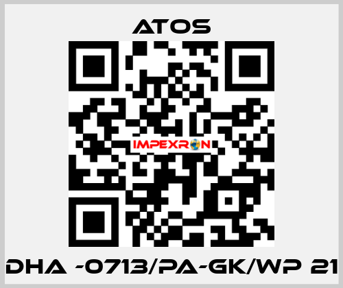 DHA -0713/PA-GK/WP 21 Atos