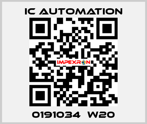 0191034  W20 ic automation