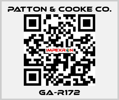 GA-R172 Patton & Cooke Co.