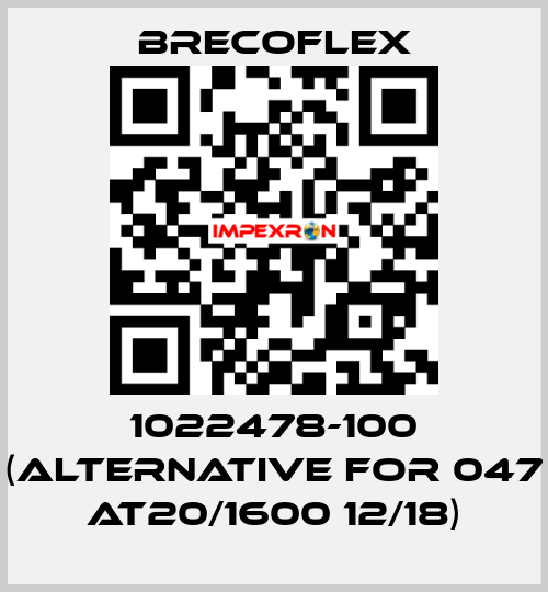 1022478-100 (alternative for 047 AT20/1600 12/18) Brecoflex