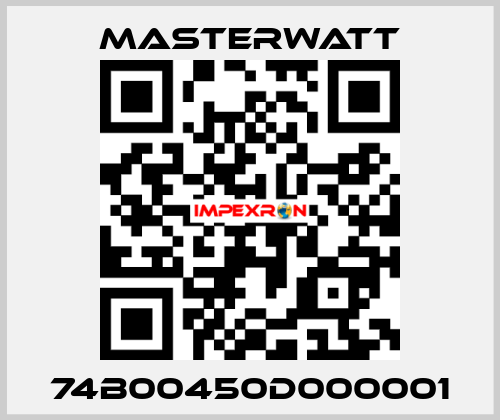 74B00450D000001 Masterwatt