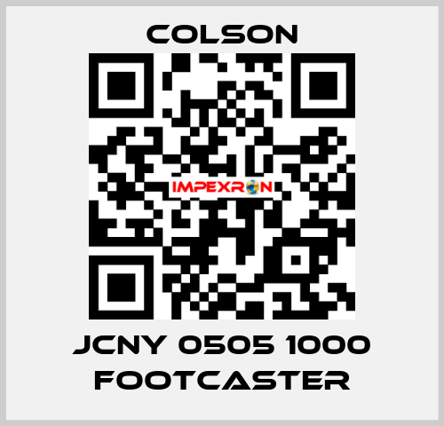 JCNY 0505 1000 FOOTCASTER Colson