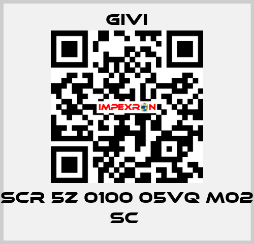 SCR 5Z 0100 05VQ M02 SC  Givi