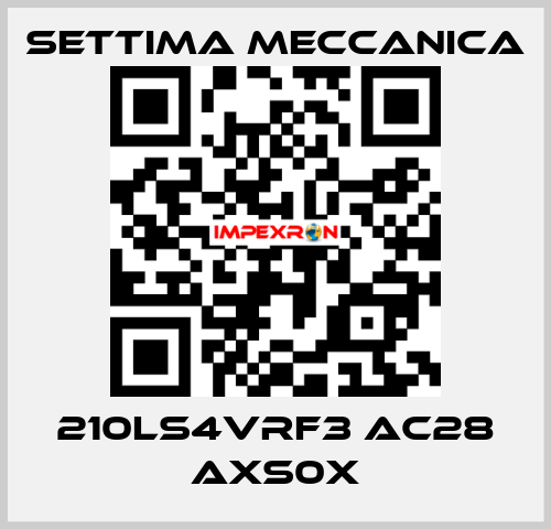 210LS4VRF3 AC28 AXS0X Settima Meccanica