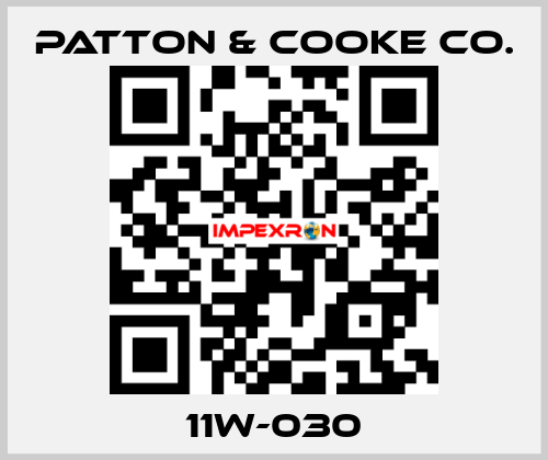 11W-030 Patton & Cooke Co.