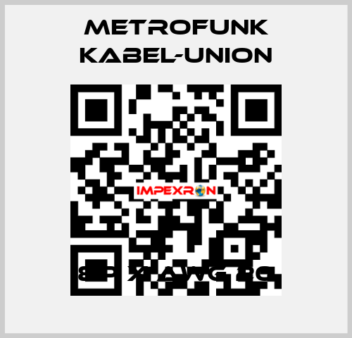 8P x AWG 20 METROFUNK KABEL-UNION