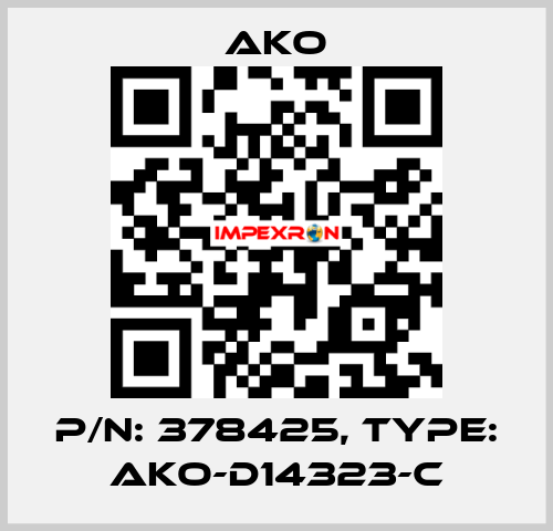 P/N: 378425, Type: AKO-D14323-C AKO