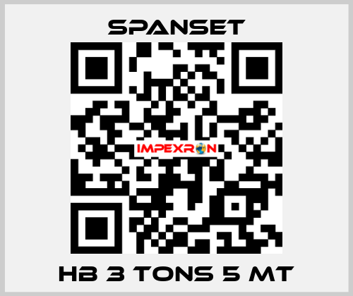 HB 3 TONS 5 MT SpanSet