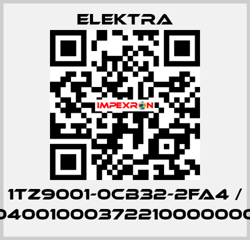 1TZ9001-0CB32-2FA4 / 04001000372210000000 ELEKTRA