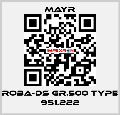 ROBA-DS Gr.500 Type 951.222 Mayr