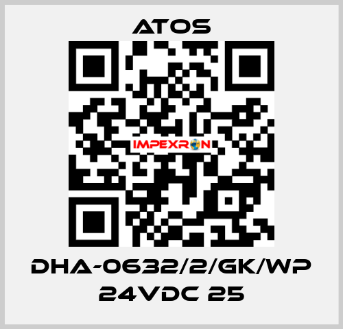 DHA-0632/2/GK/WP 24VDC 25 Atos