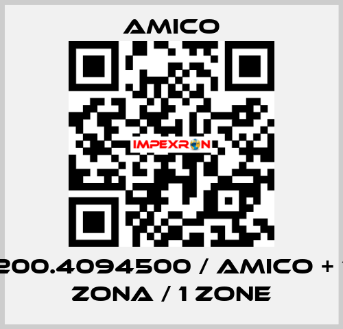 200.4094500 / AMICO + 1 ZONA / 1 ZONE AMICO