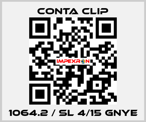 1064.2 / SL 4/15 GNYE Conta Clip