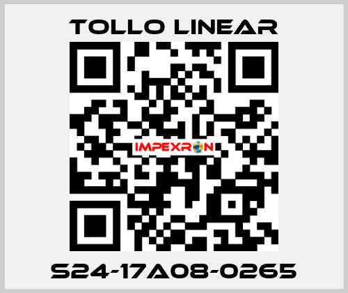 S24-17A08-0265 Tollo Linear