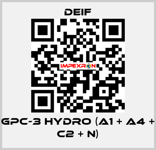 GPC-3 Hydro (A1 + A4 + C2 + N) Deif