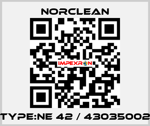 type:NE 42 / 43035002 Norclean