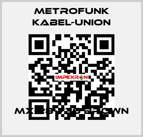 MX 28-736 brown METROFUNK KABEL-UNION