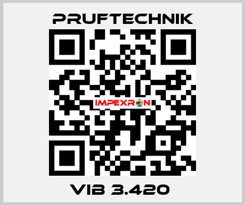 VIB 3.420  Pruftechnik