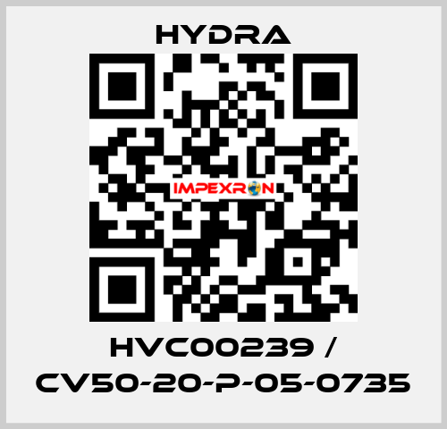 HVC00239 / CV50-20-P-05-0735 Hydra